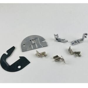 Lot Vintge Simanco Singer 121441 161671 161614 32773 161613 Gathering Foot Plate